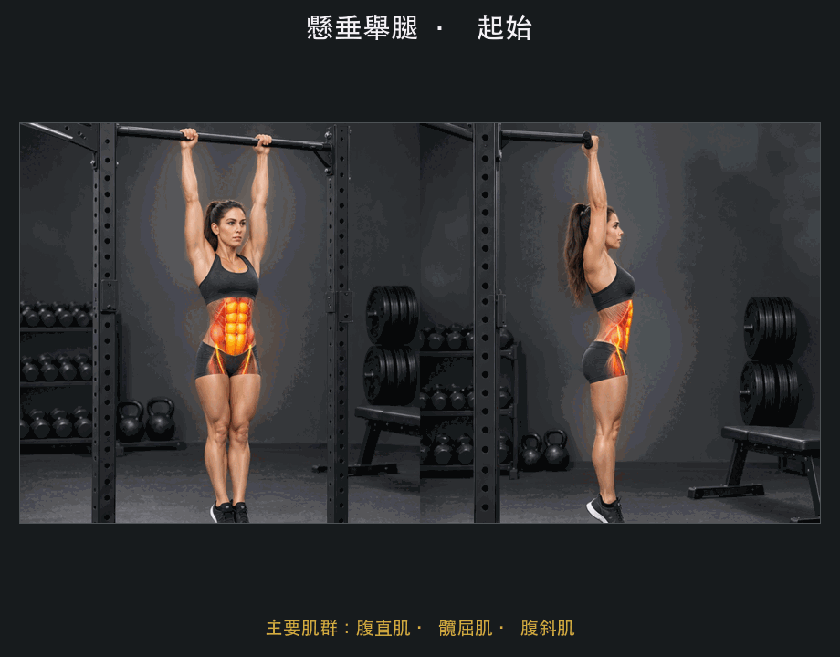 懸垂舉腿