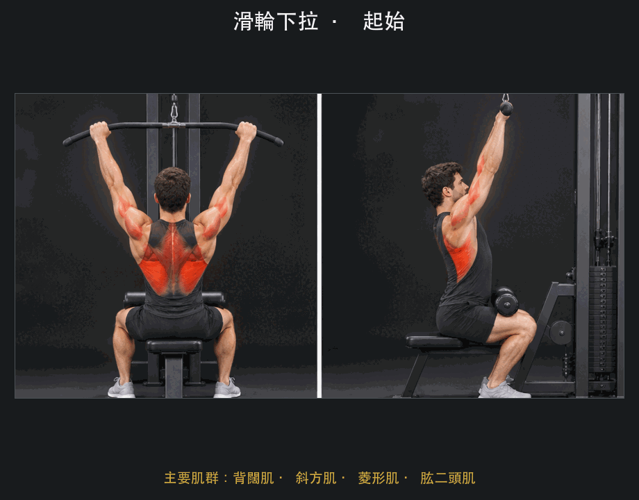 滑輪下拉
