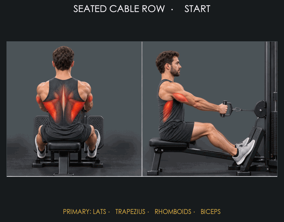 Seated Cable Row